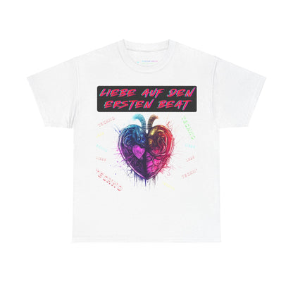 Techno Love Unisex T-Shirt - Liebe auf ersten Beat