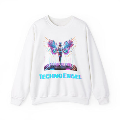 LED Light-Up Rave Techno Engel Sweatshirt