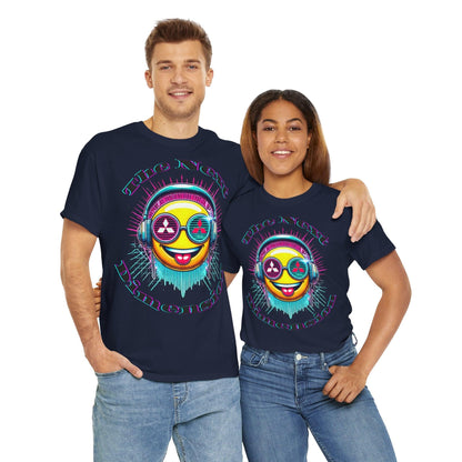 Techno Smiley Unisex T-Shirt - The Next Dimension