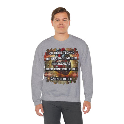 Techno Herz Unisex Sweatshirt - Bass Control