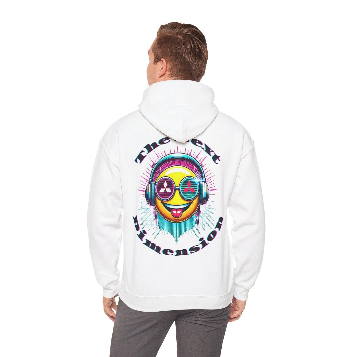 Techno Smiley Unisex Hoodie - The Next Dimension