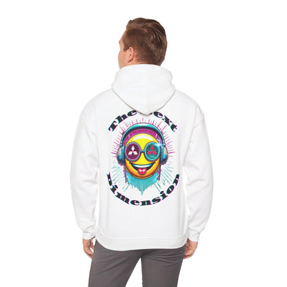 Techno Smiley Unisex Hoodie - The Next Dimension