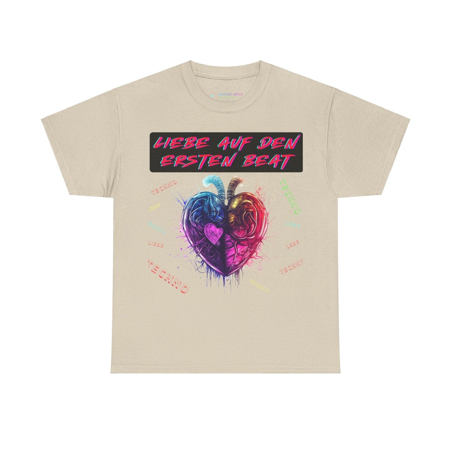 Techno Love Unisex T-Shirt - Liebe auf ersten Beat