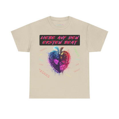 Techno Love Unisex T-Shirt - Liebe auf ersten Beat