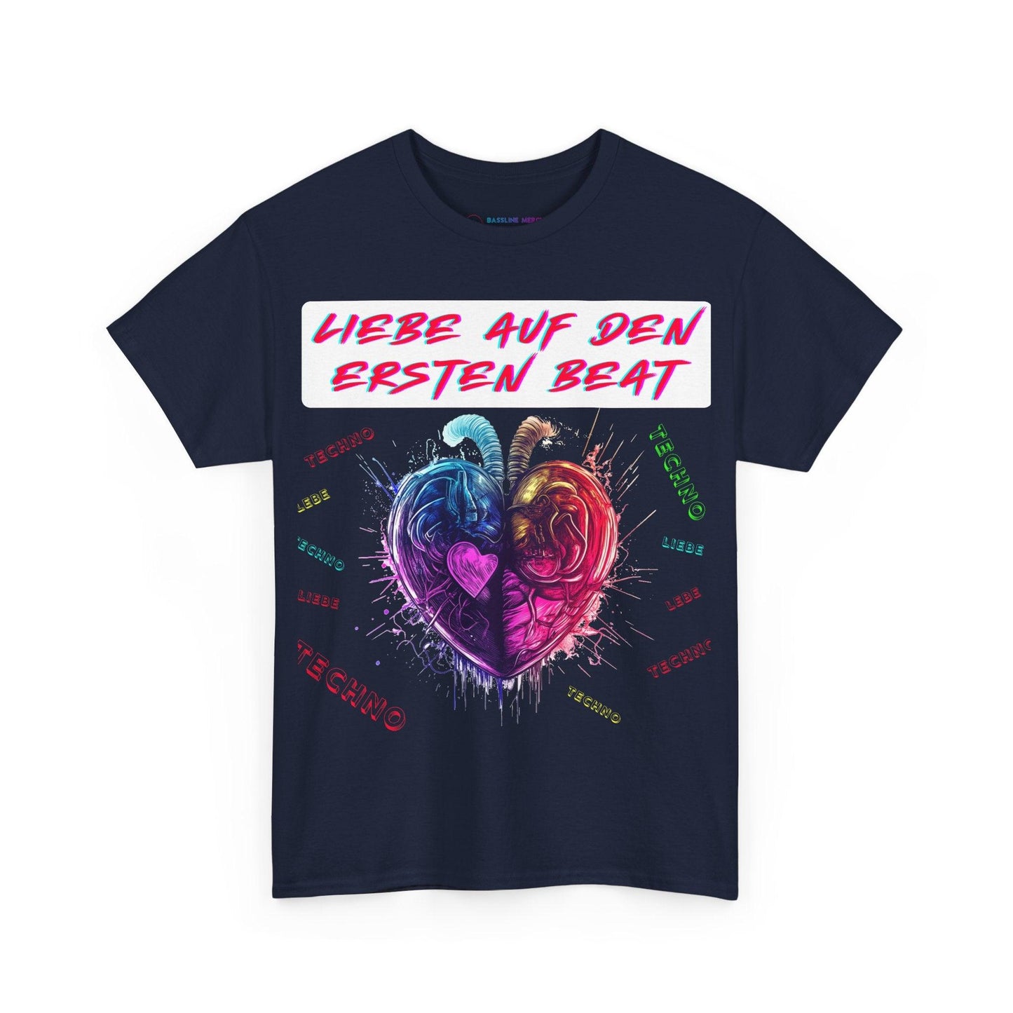 Techno Love Unisex T-Shirt - Liebe auf ersten Beat