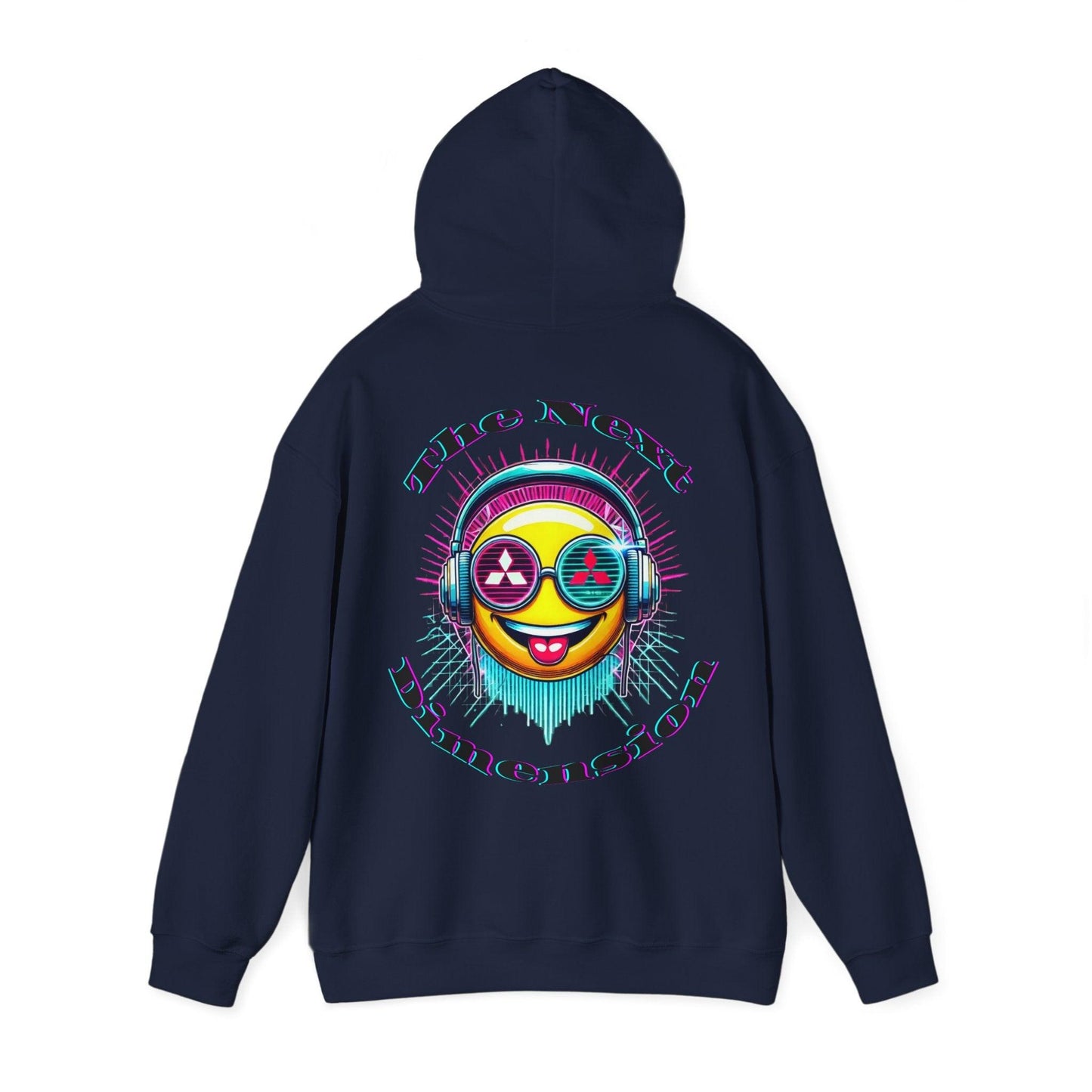 Techno Smiley Unisex Hoodie - The Next Dimension