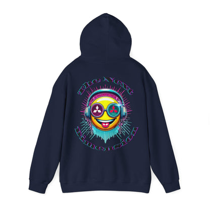Techno Smiley Unisex Hoodie - The Next Dimension