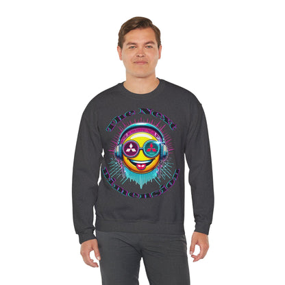 Techno Smiley Unisex Sweatshirt - The Next Dimension