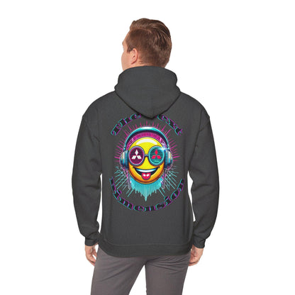 Techno Smiley Unisex Hoodie - The Next Dimension