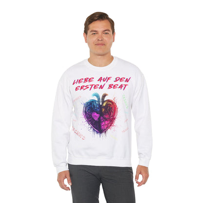 Techno Love Unisex Sweatshirt - Liebe auf ersten Beat