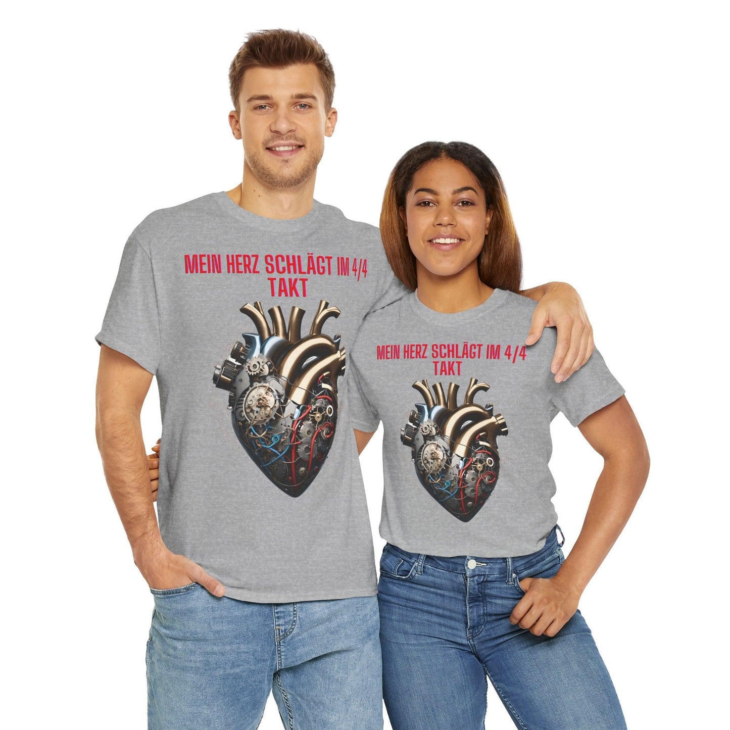 Techno Herzschlag Unisex T-Shirt - Neon Circuit Design