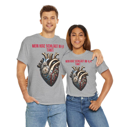 Techno Herzschlag Unisex T-Shirt - Neon Circuit Design