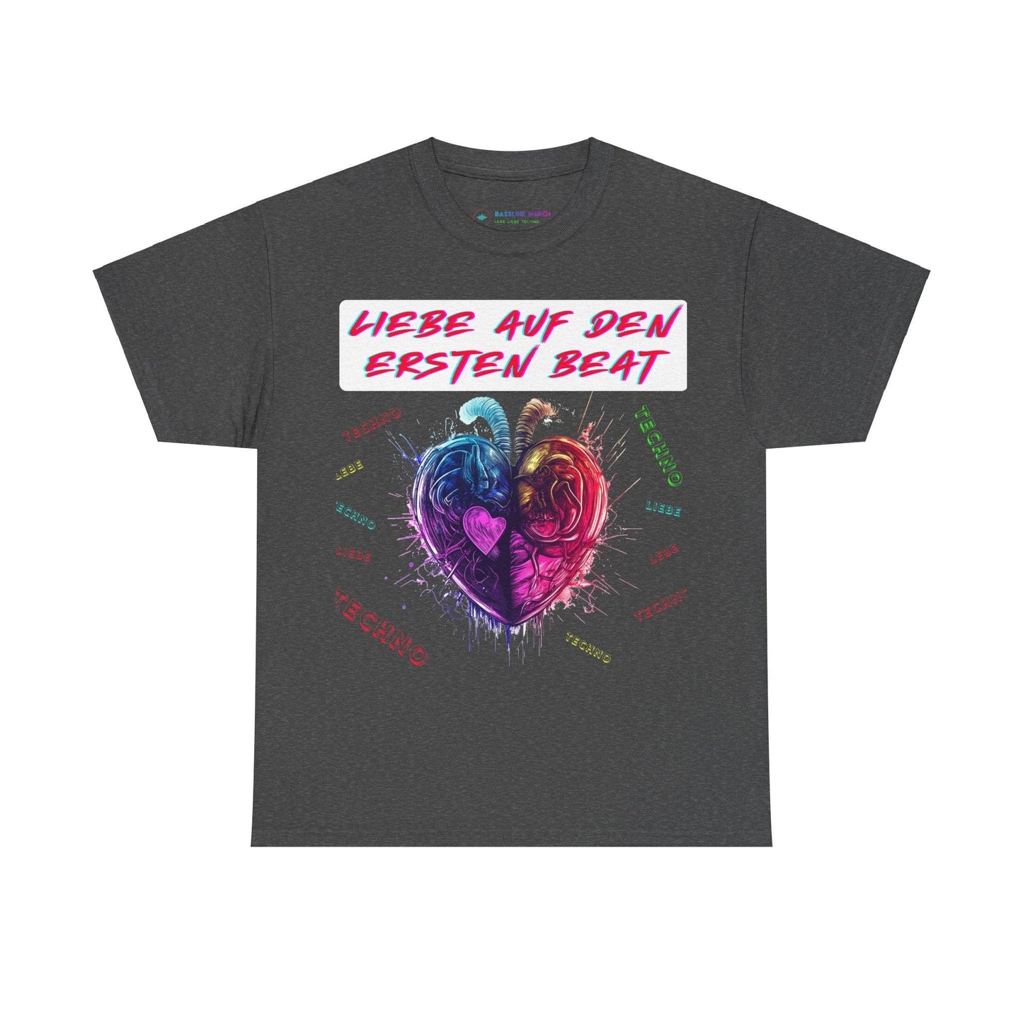 Techno Love Unisex T-Shirt - Liebe auf ersten Beat