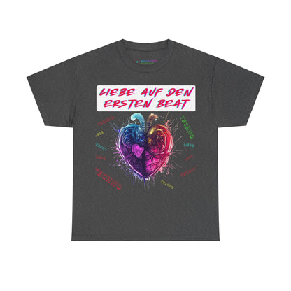 Techno Love Unisex T-Shirt - Liebe auf ersten Beat