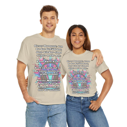Louder Than Life Unisex T-Shirt - Techno Headphones Design