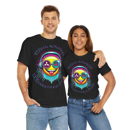 Techno Smiley Unisex T-Shirt - The Next Dimension